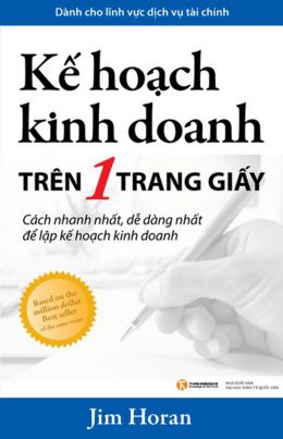 Kế Hoạch Kinh Doanh Trên Một Trang Giấy – Đọc sách online