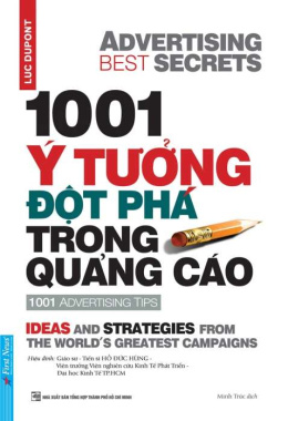 1001 Ý tưởng đột phá trong quảng cáo – Đọc sách online ebook pdf