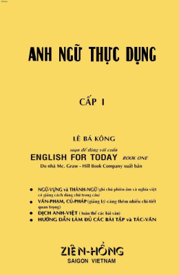 Anh Ngữ Thực Dụng Cấp I – Đọc sách online ebook pdf