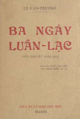 Ba Ngày Luân Lạc – Đọc sách online ebook pdf