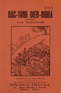 Bắc Tống Diễn Nghĩa Cuốn 1 – Đọc sách online ebook pdf