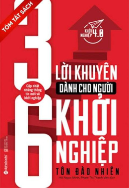 [Tóm lược] 36 Lời khuyên dành cho người khởi nghiệp – Đọc sách online ebook pdf