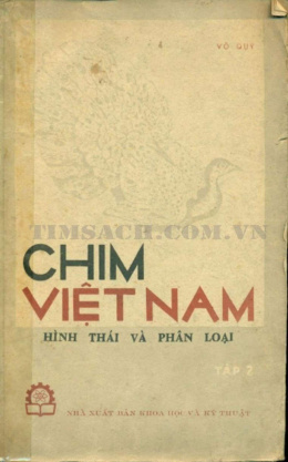 Chim Việt Nam Hình Thái Và Phân Loại Tập 2 – Đọc sách online ebook pdf