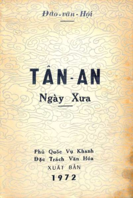 Tân An Ngày Xưa – Đọc sách online ebook pdf