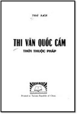 Thi Văn Quốc Cấm Thời Pháp Thuộc – Đọc sách online ebook pdf