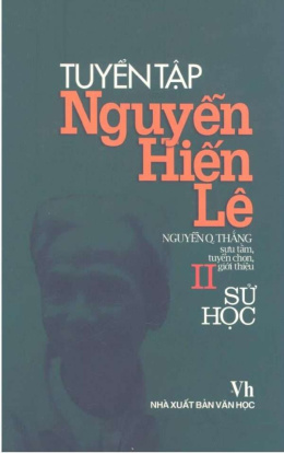 Tuyển Tập Nguyễn Hiến Lê Tập 2 – Sử Học – Đọc sách online ebook pdf