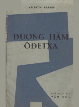 Đường Hầm Ôđetxa – Đọc sách online ebook pdf