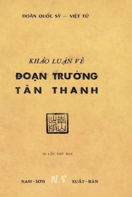 Khảo Luận Về Đoạn Trường Tân Thanh – Đọc sách online ebook pdf