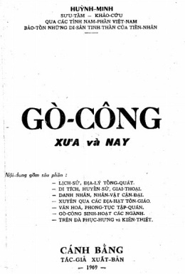 Gò Công – Xưa Và Nay – Đọc sách online ebook pdf