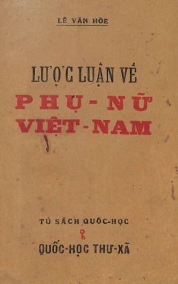 Lược Luận Về Phụ Nữ Việt Nam – Đọc sách online ebook pdf