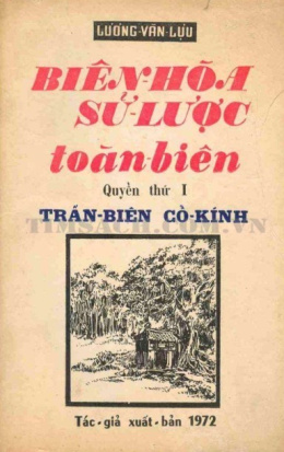 Biên Hòa Sử Lược Toàn Biên 1 – Đọc Sách Online Ebooks PDF