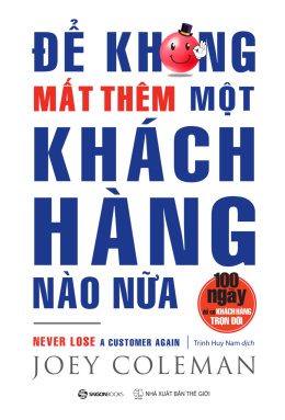 Để Không Mất Thêm Một Khách Hàng Nào Nữa – Web Tải Sách Miễn Phí Ebooks PDF