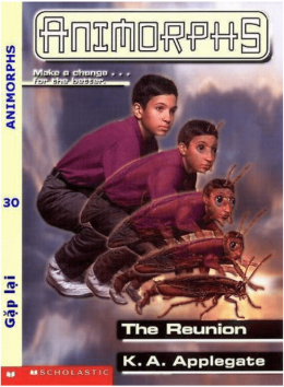 Animorphs Tập 30 – Gặp Lại – Web Tải Sách Miễn Phí Ebooks PDF