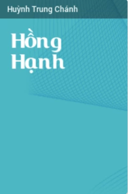 Hồng Hạnh – Web Tải Sách Miễn Phí Ebooks PDF