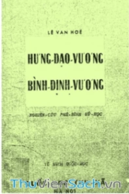 Hưng Đạo Vương – Bình Định Vương – Web Tải Sách Miễn Phí Ebooks PDF