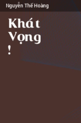 Khát Vọng – Web Tải Sách Miễn Phí Ebooks PDF