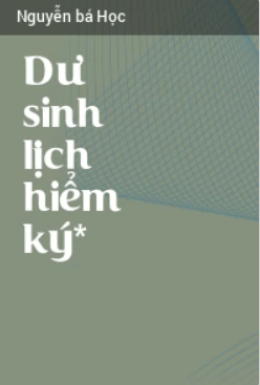 Dư Sinh Lịch Hiểm Ký – Web Tải Sách Miễn Phí Ebooks PDF