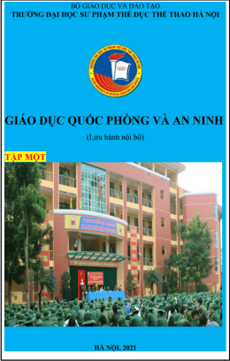 Giáo Dục Quốc Phòng Và An Ninh – Đọc Sách Online Miễn Phí Ebooks PDF