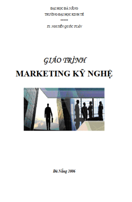 Giáo Trình Marketing Kỹ Nghệ 1 – Đọc Sách Online Miễn Phí Ebooks PDF