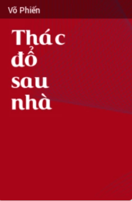 Thác Đổ Sau Nhà – Web Tải Sách Miễn Phí Ebooks PDF