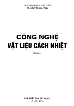 Công Nghệ Vật Liệu Liệu Nhiệt Nhiệt – Đọc Sách Online Miễn Phí Ebooks PDF