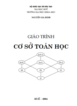 Giáo Trình Cơ Sở Toán Học – Đọc Sách Online Miễn Phí Ebooks PDF