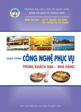 Giáo Trình Công Nghệ Phục Vụ Trong Khách Hàng Nhà Hàng – Đọc Sách Online Miễn Phí Ebooks PDF