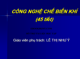 Giáo Trình Công Nghệ Xử Lý Và Chế Biến Khí – Đọc Sách Online Miễn Phí Ebooks PDF