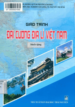 Giáo Trình Đại Cương Địa Lý Việt Nam – Đọc Sách Online Miễn Phí Ebooks PDF