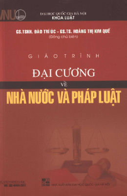 Giáo Trình Đại Cương Về Nhà Nước Và Pháp Luật – Đọc Sách Online Miễn Phí Ebooks PDF
