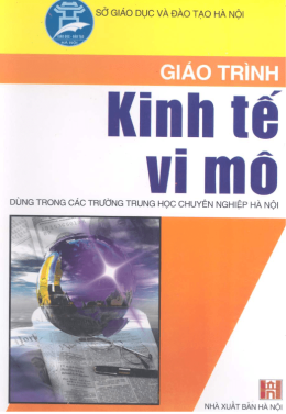 Giáo Trình Kinh Tế Vi Mô – Đọc Sách Online Miễn Phí Ebooks PDF