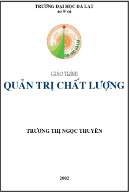 Giáo Trình Quản Trị Chất Lượng – Đọc Sách Online Miễn Phí Ebooks PDF