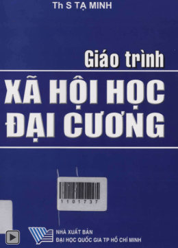 Giáo Trình Xã Hội Học Đại Cương – Đọc Sách Online Miễn Phí Ebooks PDF