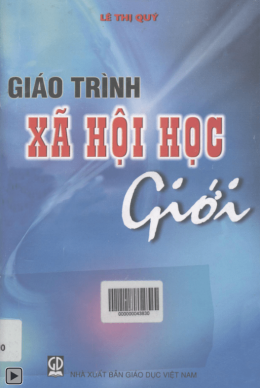 Giáo Trình Xã Hội Học Giới – Đọc Sách Online Miễn Phí Ebooks PDF