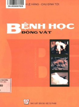 Bệnh Học Động Vật