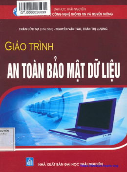 Giáo Trình An Toàn Bảo Mật Dữ Liệu