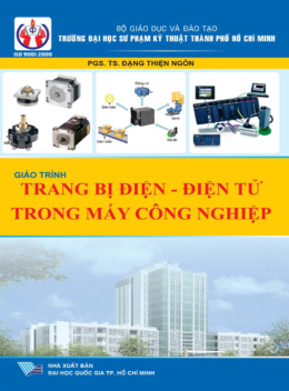 Giáo Trình Trang Bị Điện-Điện Tử Trong Máy Công Nghiệp