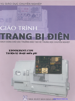 Giáo Trình Trang Bị Điện