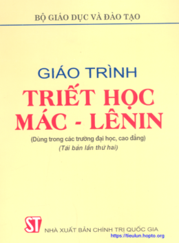 Tài Liệu Giáo Trình Triết Học Mác-Lênin