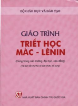 Giáo Trình Triết Học Mác-Lênin