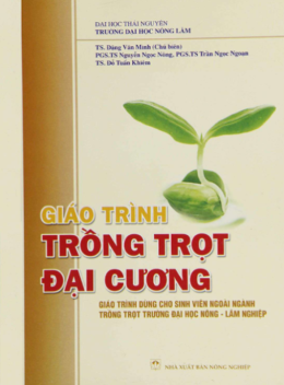 Giáo Trình Trồng Trọt Đại Cương