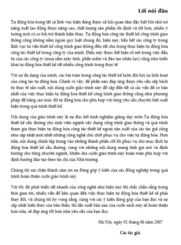 Giáo Trình Tự Động Hóa Thiết Kế Cơ Khí