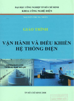 Giáo Trình Vận Hành Và Điều Khiển Hệ Thống Điện