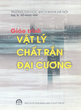 Giáo Trình Vật Lý Chất Rắn Đại Cương