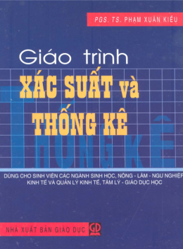 Giáo Trình Xác Suất Và Thống Kê