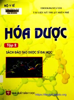 Hóa Dược Tập 2