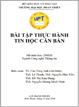 Bài Tập Thực Hành Tin Học Căn Bản