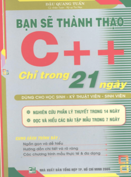 Bạn Sẽ Thành Thạo C++ Chỉ Trong 21 Ngày