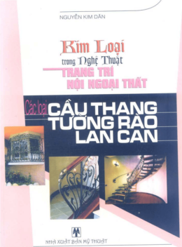 Các Loại Cầu Thang Tường Rào Lan Can