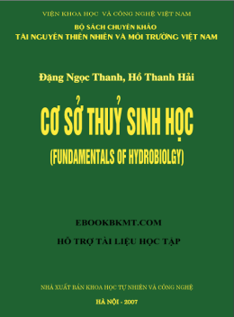 Cơ Sở Thủy Sinh Học